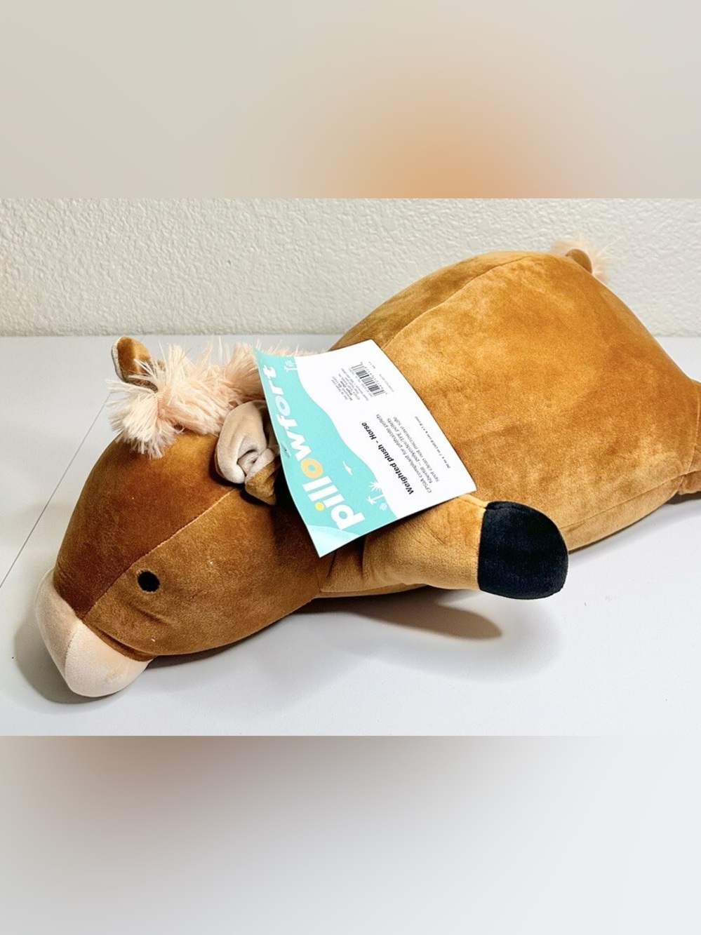 New!Pillowfort Weighted Plush Kids' Throw Pillow Horse